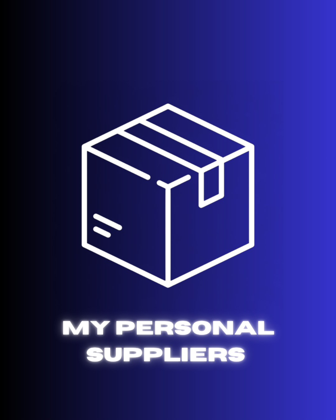 My Personal Suppliers